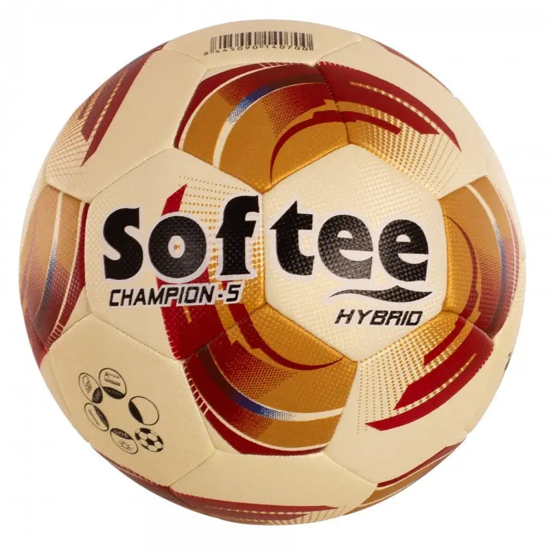BALLON DE FOOTBALL SOFTEE CHAMPION TAILLE 5