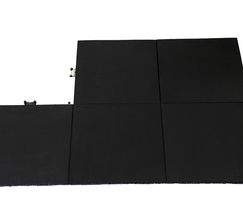 Dalle Premium Lock 20mm Noir - 100x100cm