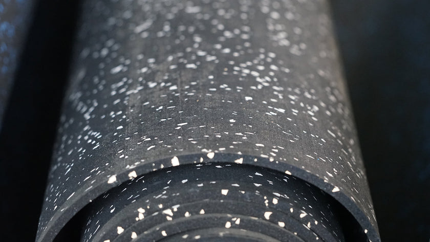 Rouleau de Sol 8mm Noir/EPDM Couleur - 10x1,25m