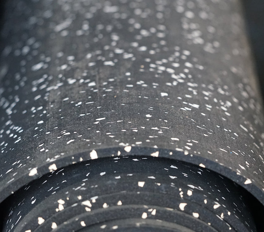 Rouleau de Sol 8mm Noir/EPDM Couleur - 10x1,25m