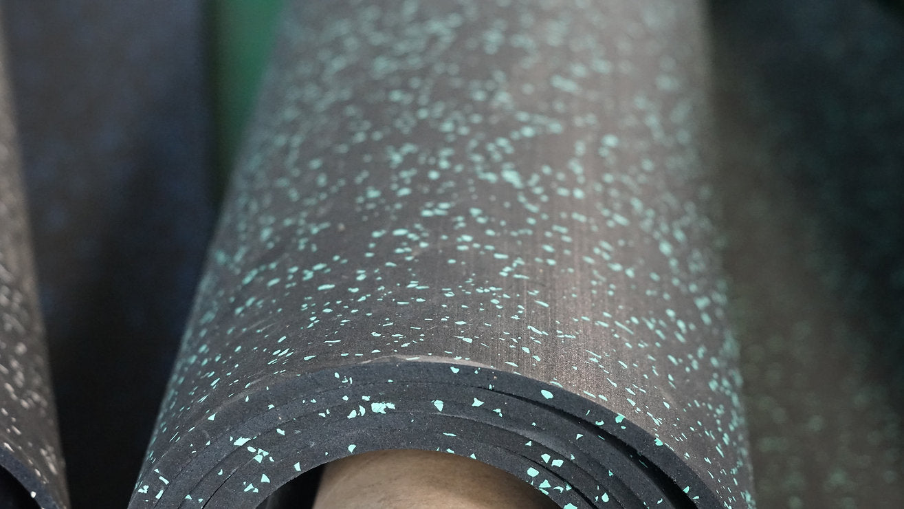 Rouleau de Sol 6mm Noir/EPDM Couleur - 10x1,25m