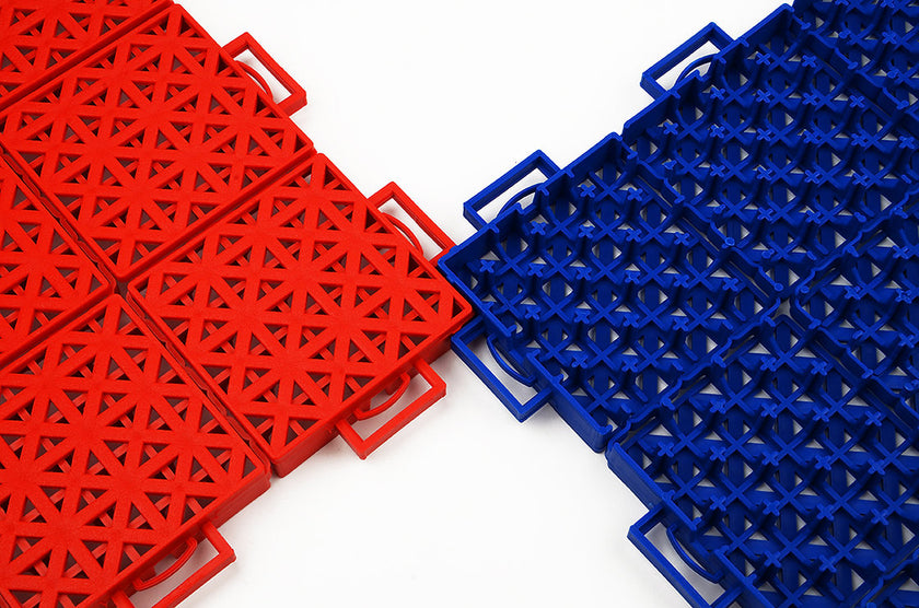 Terrain de Pickleball en dalle clipsable