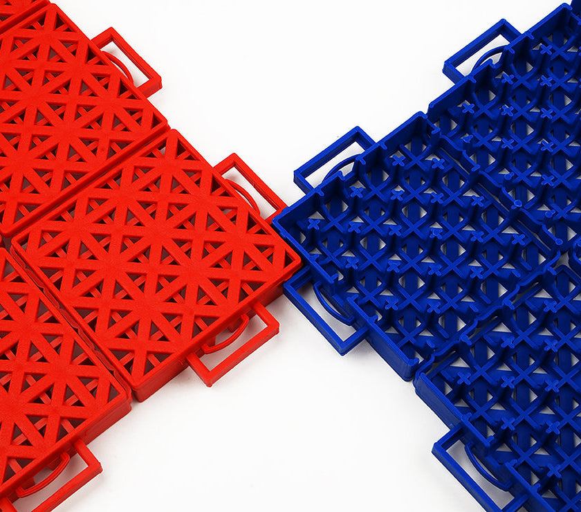 Terrain de Pickleball en dalle clipsable