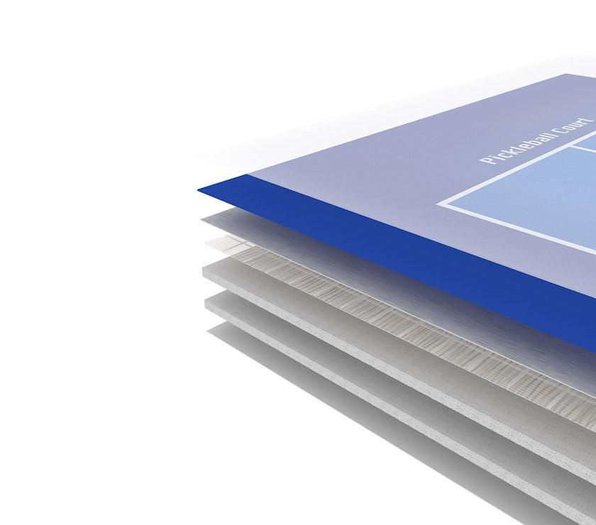 Terrain de Pickleball en PVC