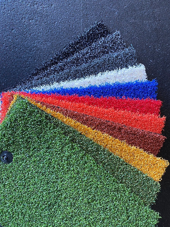 Gazon Curled en rouleau - 11 couleurs au choix