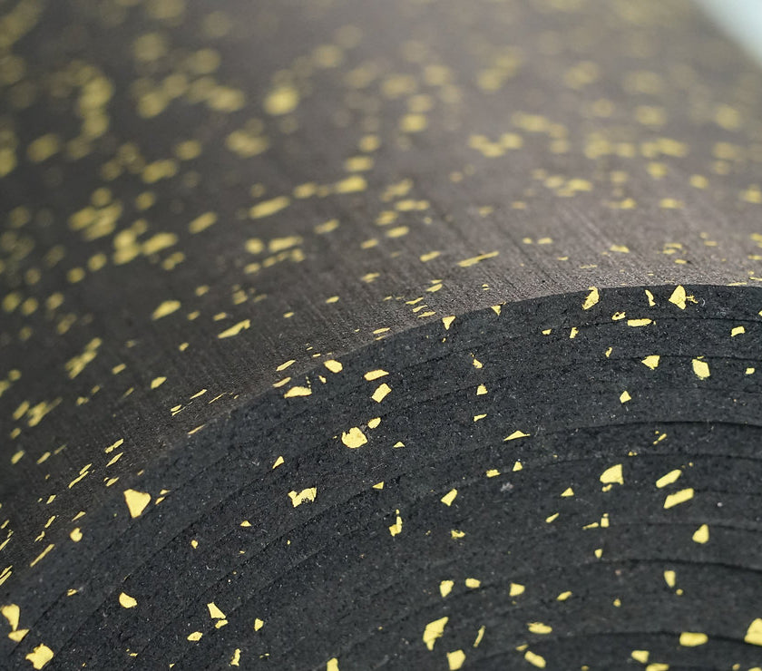 Rouleau de Sol 8mm Noir/EPDM Couleur - 10x1,25m