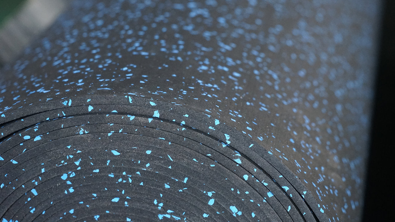 Rouleau de Sol 6mm Noir/EPDM Couleur - 10x1,25m