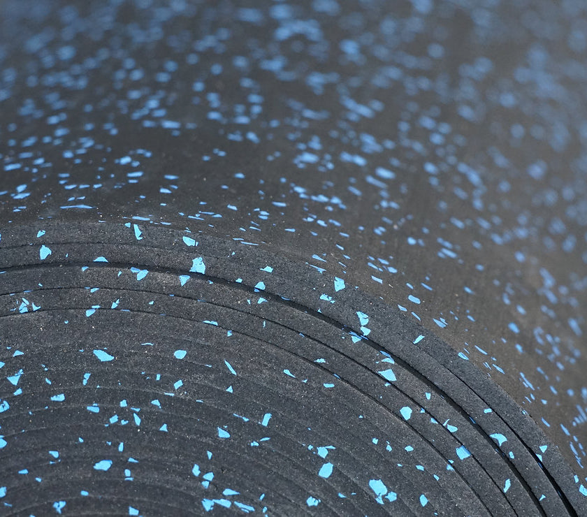 Rouleau de Sol 6mm Noir/EPDM Couleur - 10x1,25m