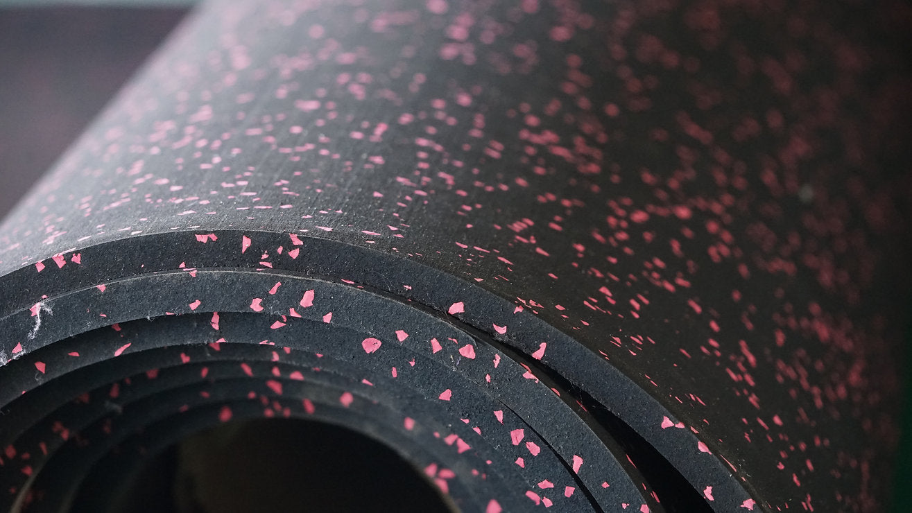 Rouleau de Sol 6mm Noir/EPDM Couleur - 10x1,25m