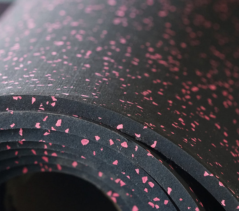 Rouleau de Sol 8mm Noir/EPDM Couleur - 10x1,25m