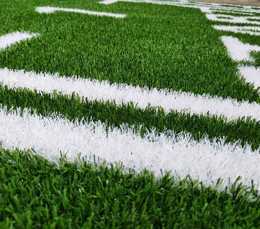 Piste en gazon - 10m x 2m Vert - Straight (poils longs)