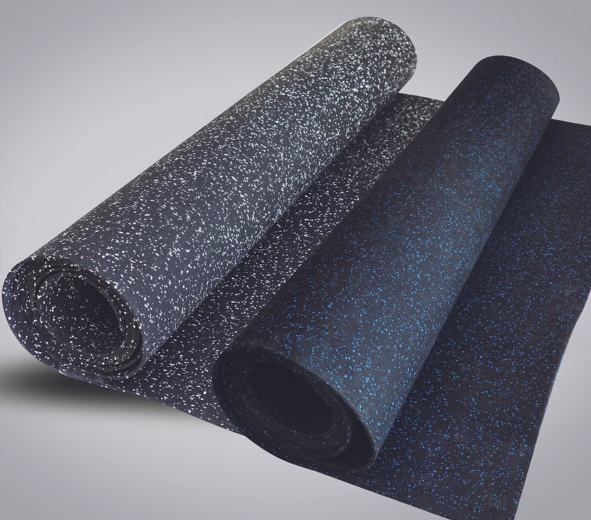 Rouleau de Sol 4mm Noir/EPDM Couleur - 10x1,25m