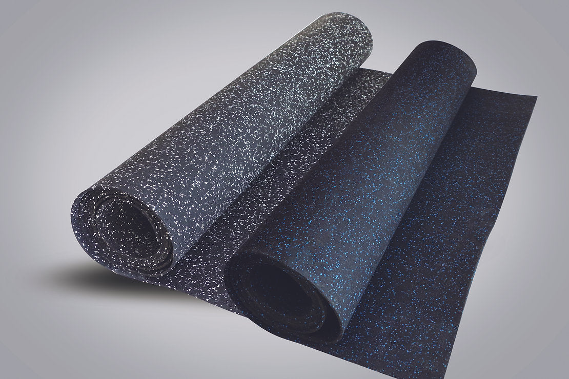 Rouleau de Sol 4mm Noir/EPDM Couleur - 10x1,25m