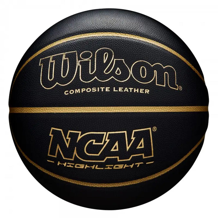 BALLON BASKETBALL WILSON NCAA HIGHLIGTH 295 NOIR TAILLE 7