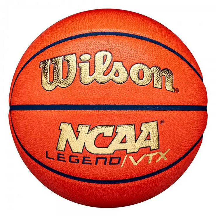 BALLON DE BASKET WILSON NCAA LEGEND VTX BSKT ORANGE/OR TAILLE 7