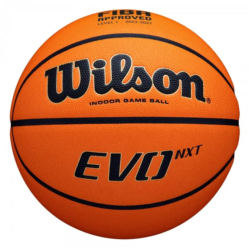 BALLON DE BASKETBALL WILSON EVO NXT FIBA GAME