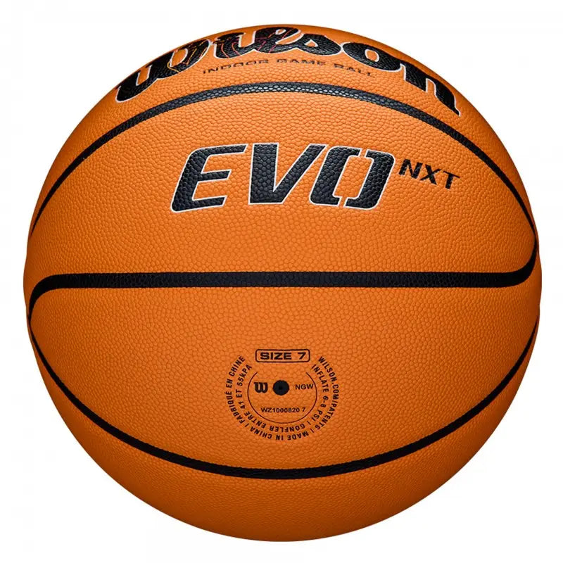 BALLON DE BASKETBALL WILSON EVO NXT GAME BALL FEB