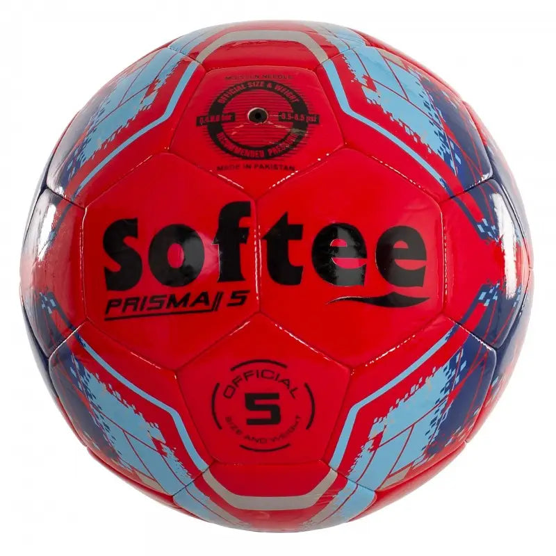 BALLON DE FOOTBALL SOFTEE PRISMA TAILLE 5
