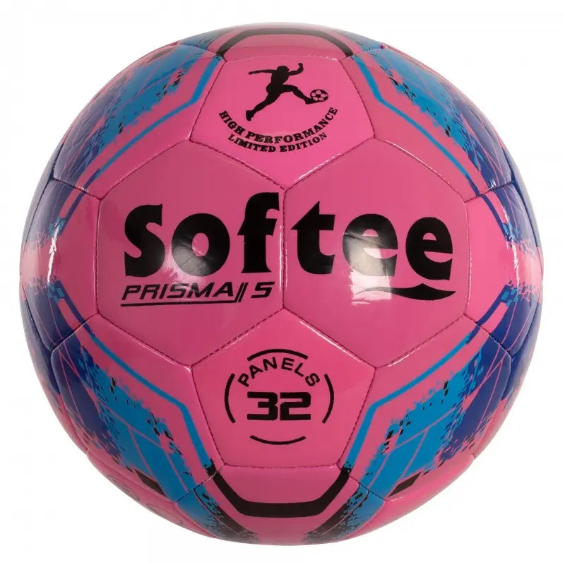BALLON DE FOOTBALL SOFTEE PRISMA TAILLE 5