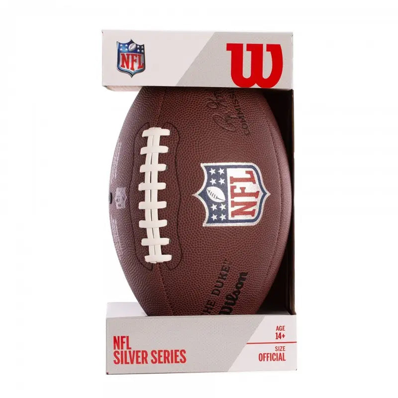 BALLON FOOTBALL AMÉRICAIN WILSON NFL DUKE REPLICA - AVEC PRÉSENTOIR
