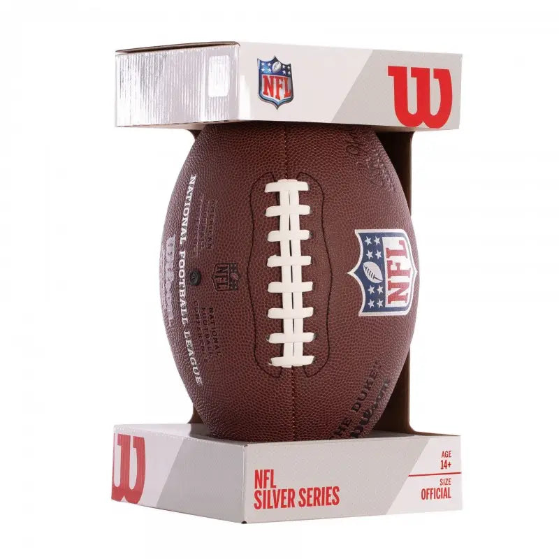 BALLON FOOTBALL AMÉRICAIN WILSON NFL DUKE REPLICA - AVEC PRÉSENTOIR