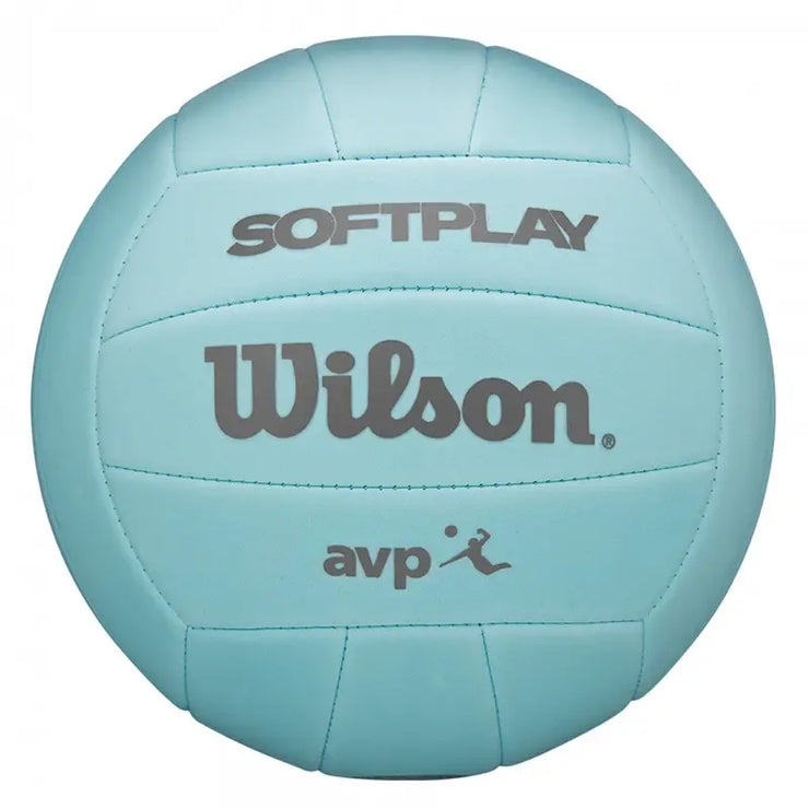 BALLON VOLLEY-BALL WILSON AVP SOFT PLAY BLEU OFFICIEL