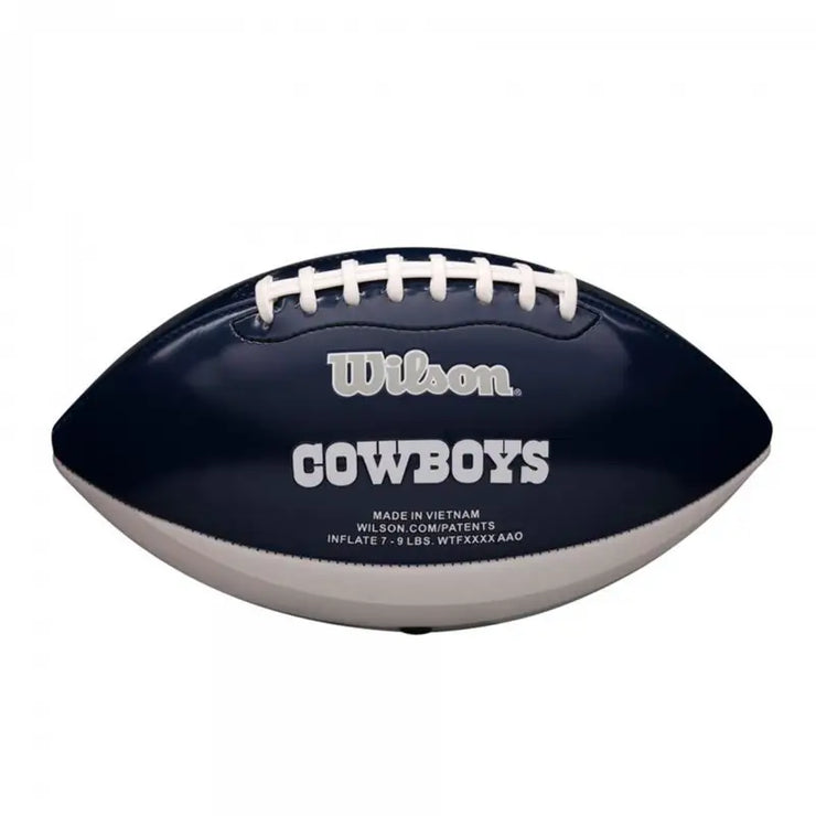 BALLON WILSON NFL PEEWEE DALLAS COWBOYS FOOTBALL AMÉRICAIN