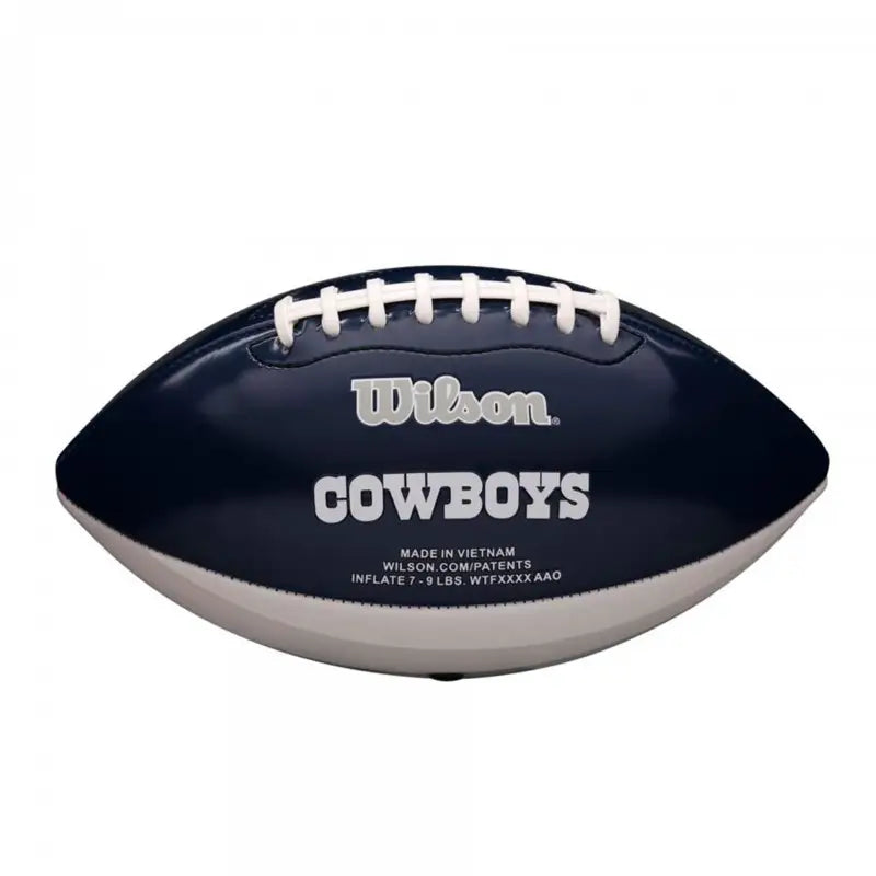 BALLON WILSON NFL PEEWEE DALLAS COWBOYS FOOTBALL AMÉRICAIN