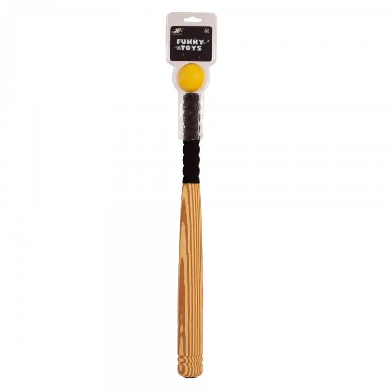 BATTE BASEBALL AVEC BALLE SOFTEE "WOOD"