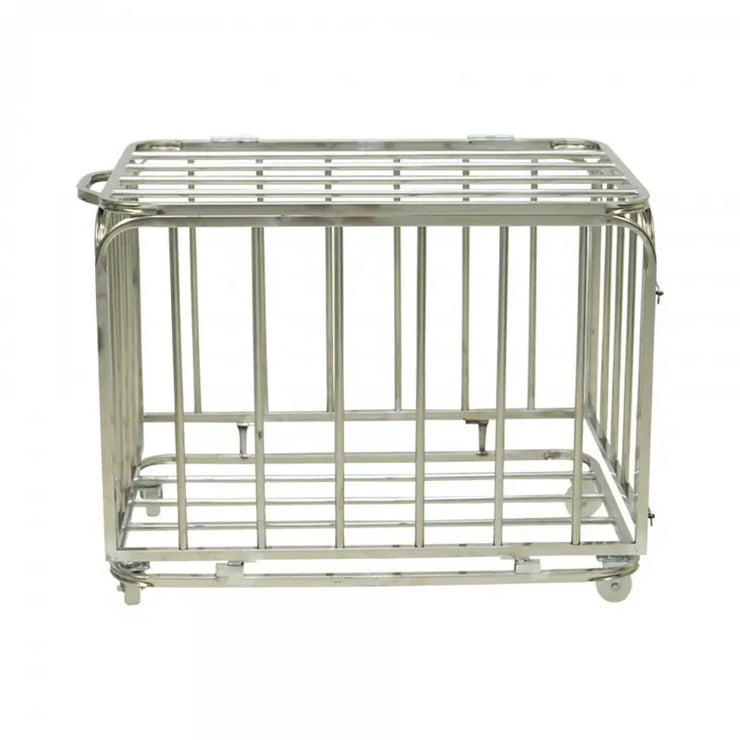 CHARIOT DE TRANSPORT PORTEBALLONS ACIER 70X80X90CM