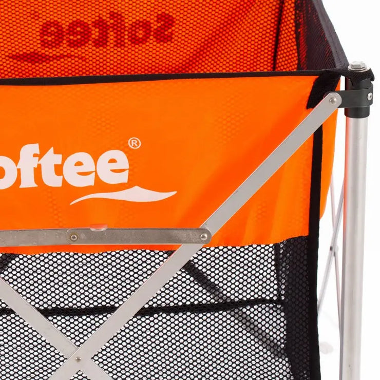 CHARIOT DE TRANSPORT PORTEBALLONS ALUMINIUM FILET