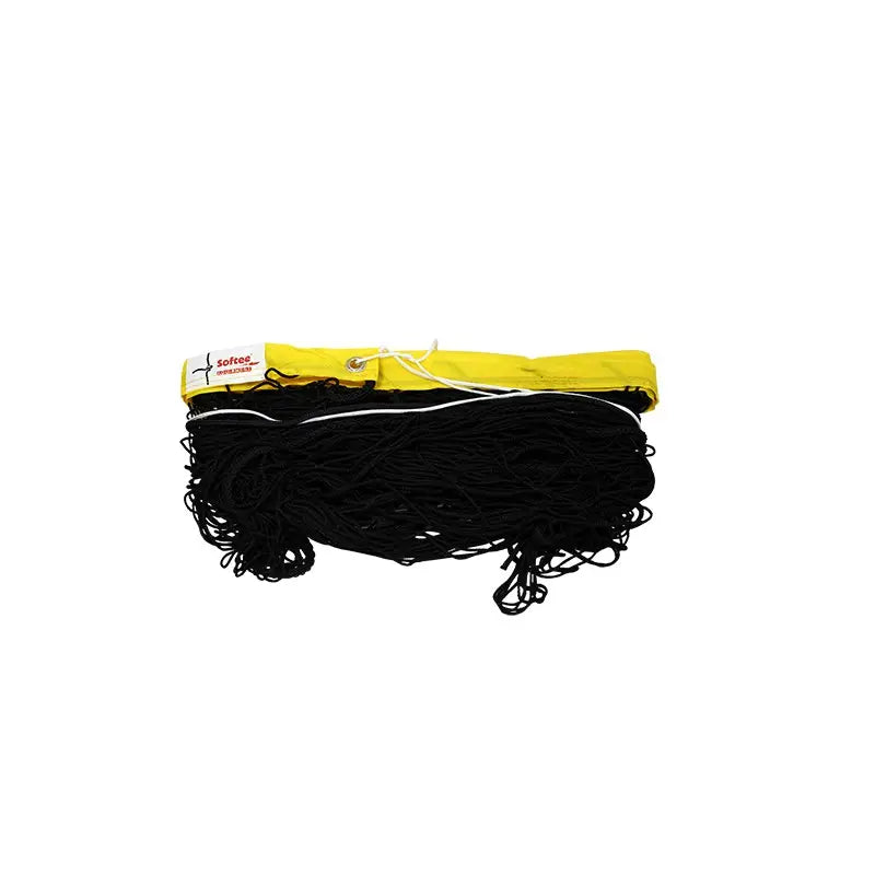 FILET VOLLEY-BALL PLAGE 3 MM LIGNE PREMIUM AVEC STRAP JAUNE