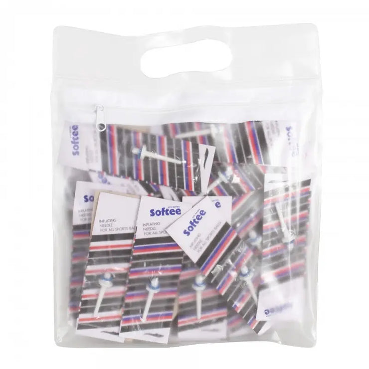 LOT DE 50 AIGUILLES DE GONFLAGE ÉTROITES EN PVC