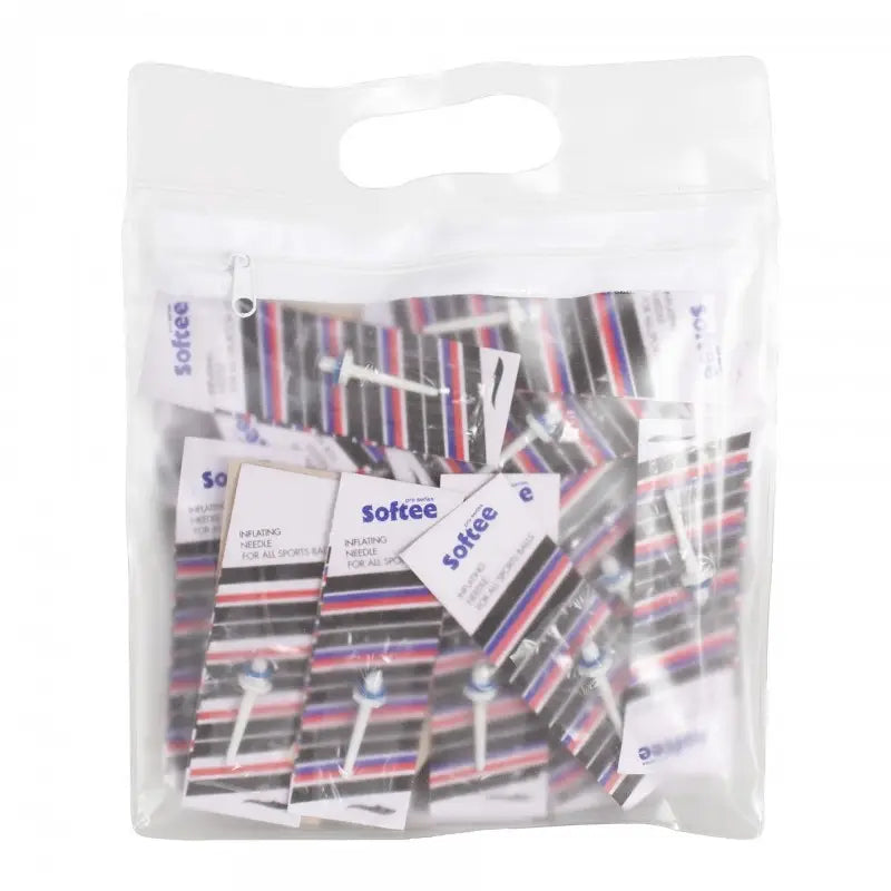 LOT DE 50 AIGUILLES DE GONFLAGE ÉTROITES EN PVC