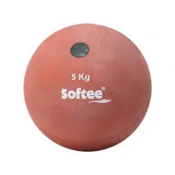 POIDS À LANCER DE EN CAOUTCHOUC SOFTEE 1KG