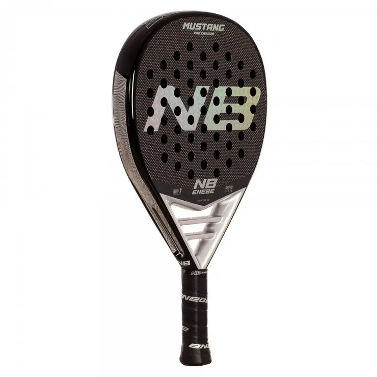 RAQUETTE DE PADEL ENEBE MUSTANG ARGENT 3K