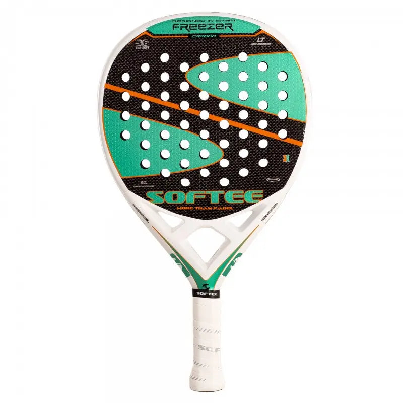 RAQUETTE DE PADEL SOFTEE FREEZER CARBON 3K VERT SFT
