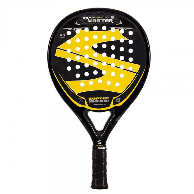 RAQUETTE DE PADEL SOFTEE PRO MASTER EVOLUTION JAUNE
