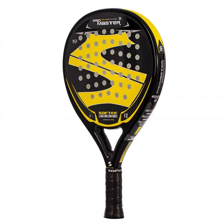 RAQUETTE DE PADEL SOFTEE PRO MASTER EVOLUTION JAUNE