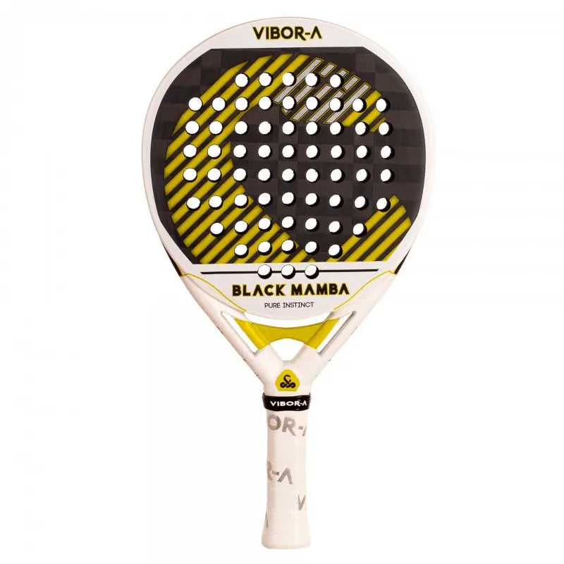 RAQUETTE DE PADEL VIBOR-A BLACK MAMBA EVO PRO WHITE