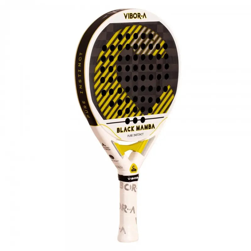 RAQUETTE DE PADEL VIBOR-A BLACK MAMBA EVO PRO WHITE