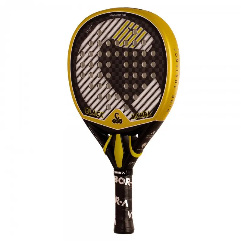 RAQUETTE DE PADEL VIBOR-A BLACK MAMBA RADICAL 12K 3.0