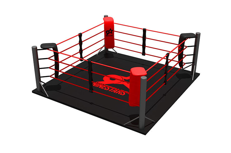Ring de Boxe Autoporté Classique, 100% Personnalisable | NineStars®