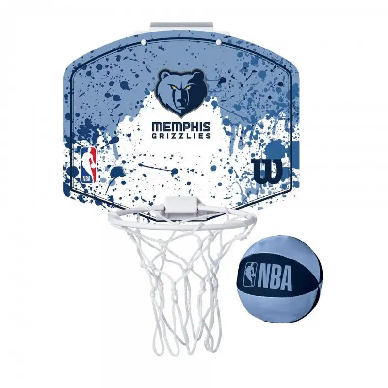 SET MINI PANIER WILSON NBA TEAM MINI HOOP GRIZZLIES
