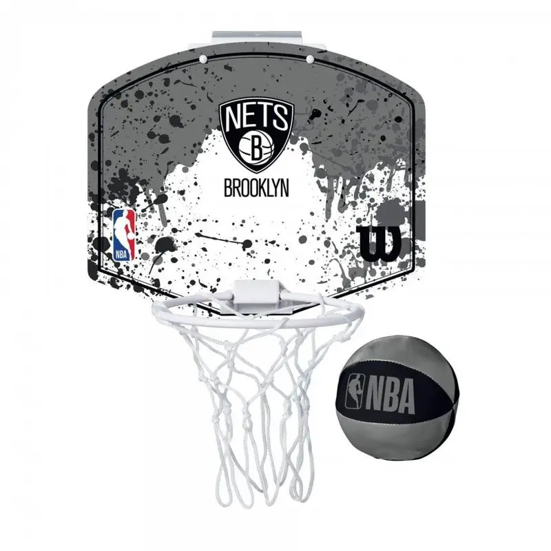SET MINI PANIER WILSON TEAM MINI HOOP NBA NETS