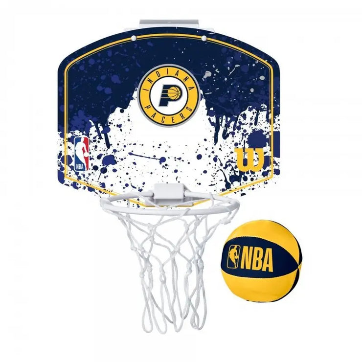 SET MINI PANIER WILSON TEAM MINI HOOP NBA PACERS